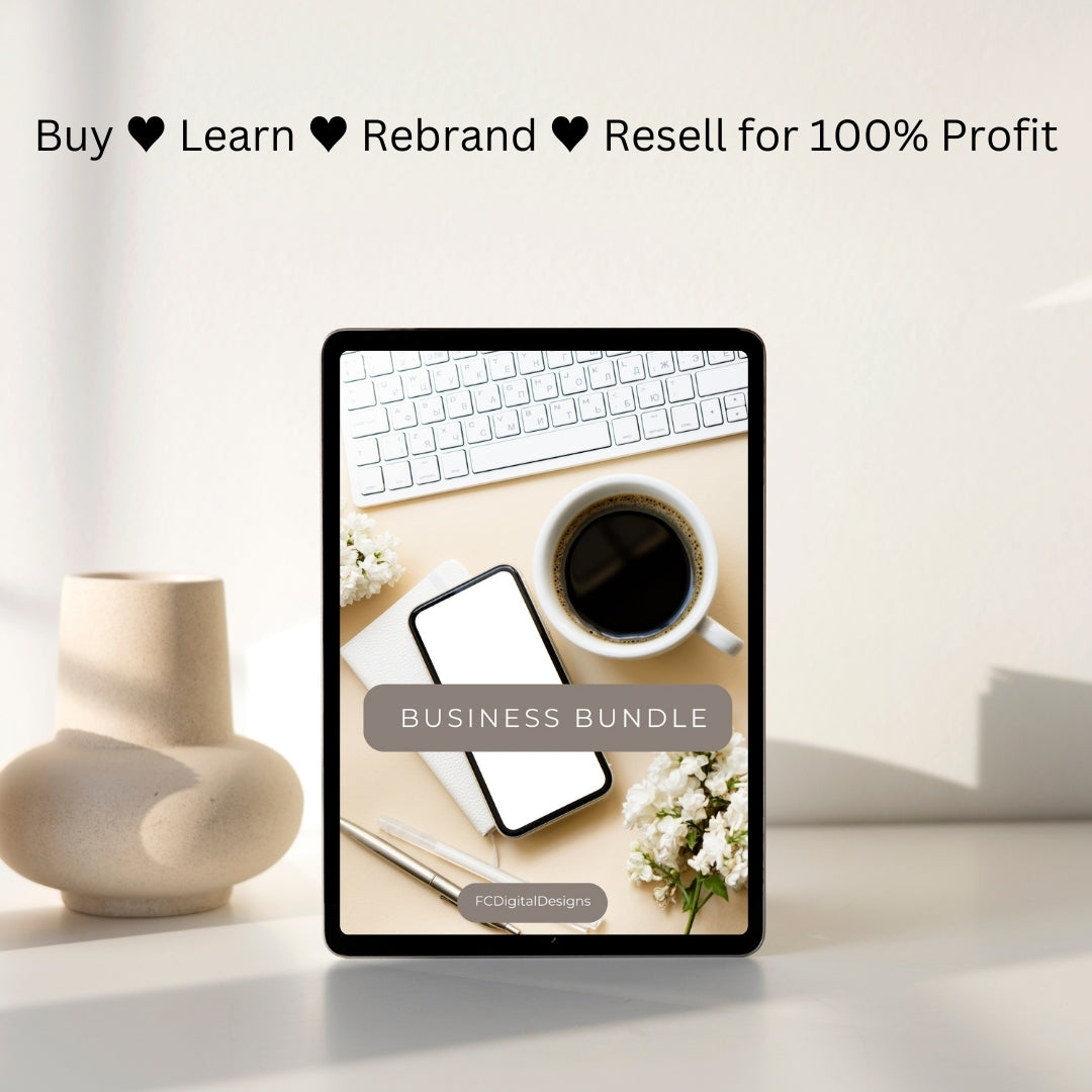 Business Bundle, E-book Courses with Master Resell Rights