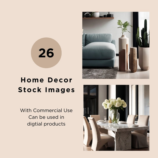 Home Interior Stock Images, Neutral Lifestyle Photos, Commercial Use Images